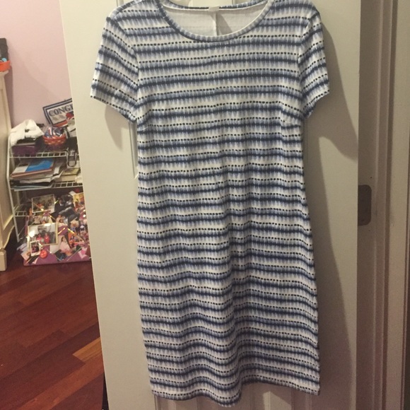 Tshirt striped dress
