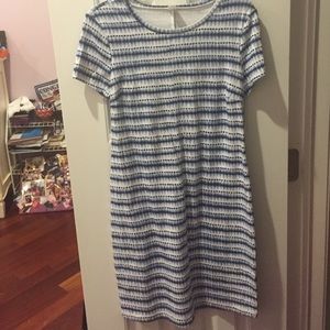 Tshirt striped dress