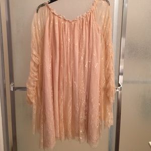 Delicate lace off the shoulder dress FP