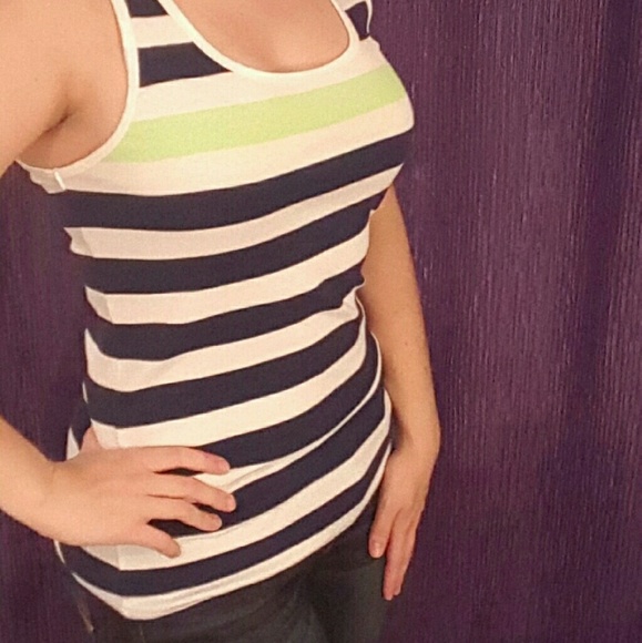 NWOT Old Navy Striped Tank - Picture 1 of 2