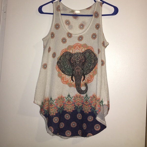 Elephant tank top - Picture 1 of 1