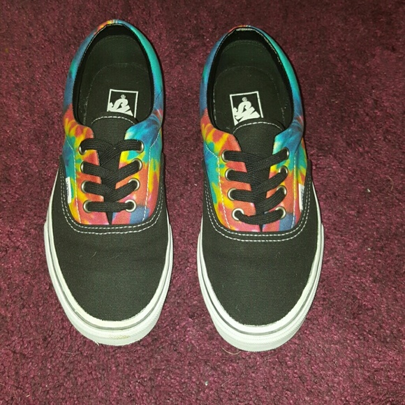 Tie dye era vans
