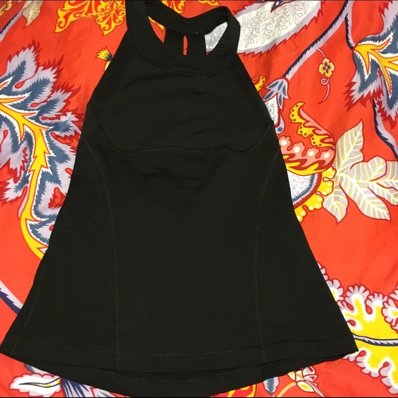 Lululemon Black Halter Tank