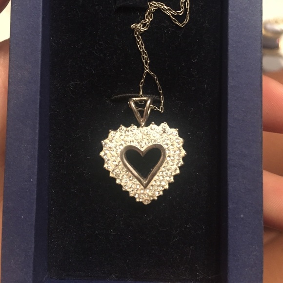 Heart Swarovski necklace