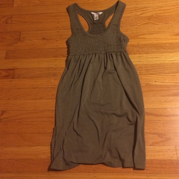 Olive Green Dress