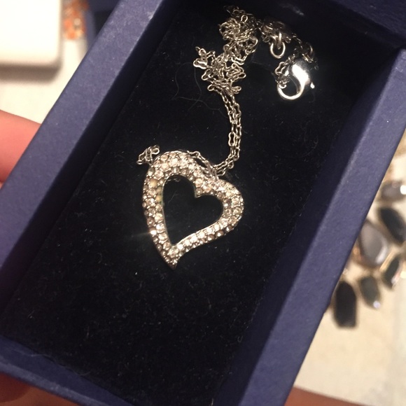 Swarovski heart necklace