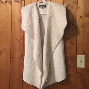 White vest from Macy's! Practically brand new.
