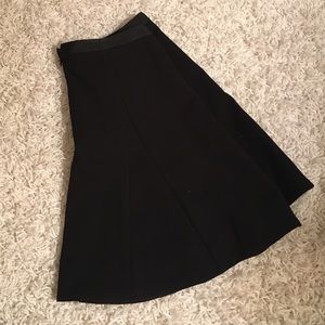JCREW Black Skater Skirt