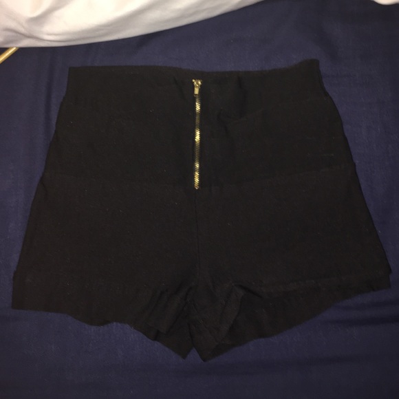 High waisted dressy shorts