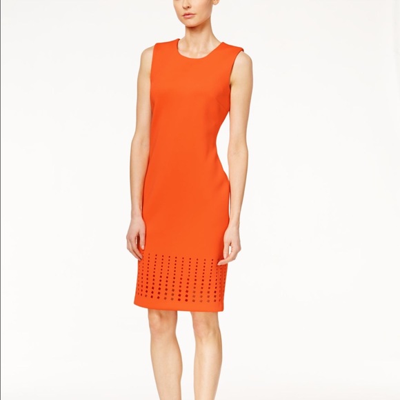 CK Lazer Shift Dress