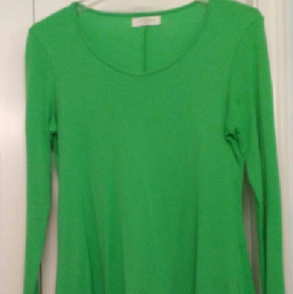 Kelly green tunic