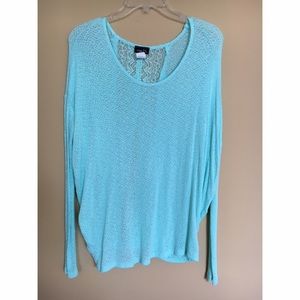 Knit blue top Rue 21