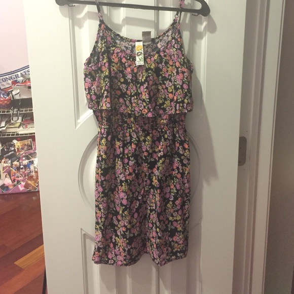 Floral print dress