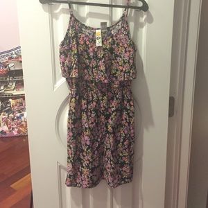 Floral print dress