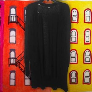 Mossimo Black Women's Long Cardigan Size Small
