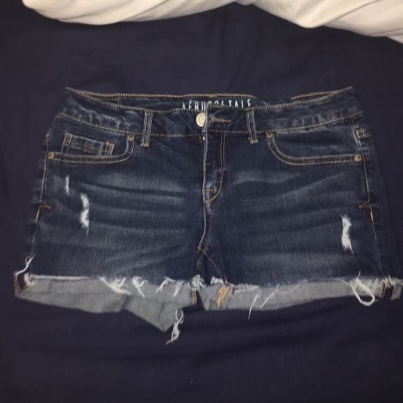 Mid rise jean shorts - Picture 1 of 2