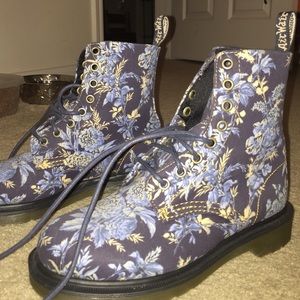 Floral Dr. Martens