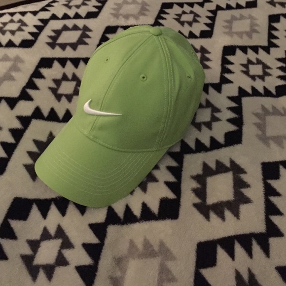 nike lime green hat