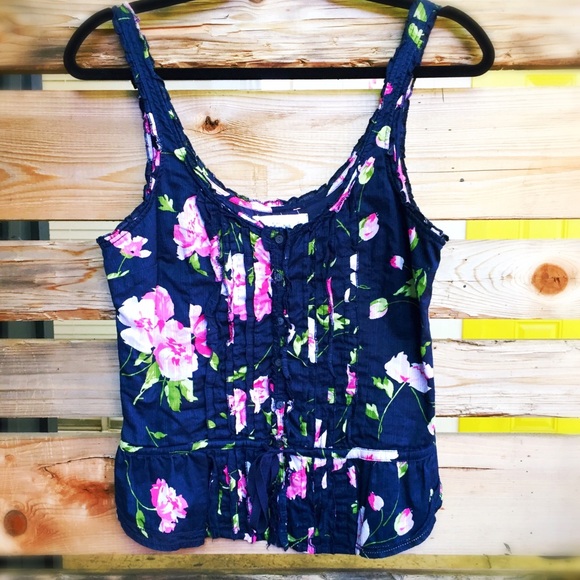A&F Floral Print Tank