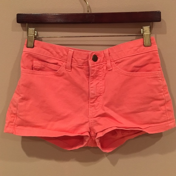 Stretch Bull Denim Short Shorts