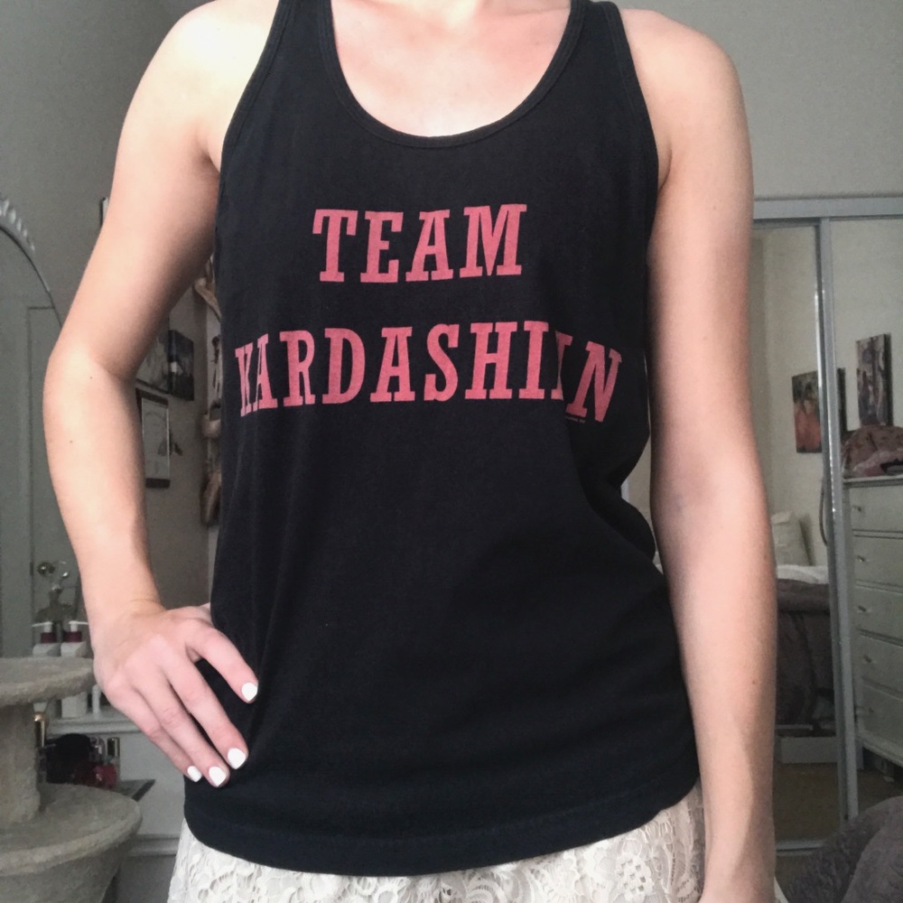 RARE TEAM KARDASHIAN TANK