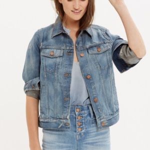 Madewell jean jacket