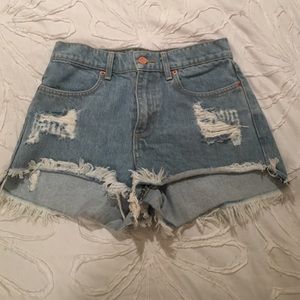 high waisted shorts - Brandy Melville