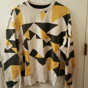 Vintage Nike Men's Geometric Sweatshirt