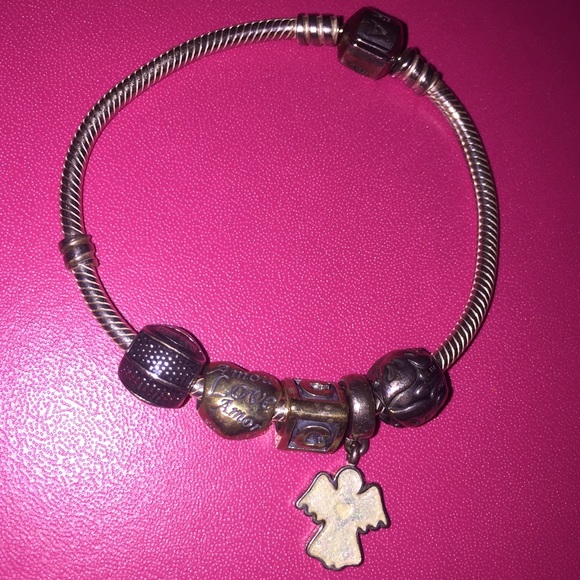 Pandora Bracelet WITH CHARMS
