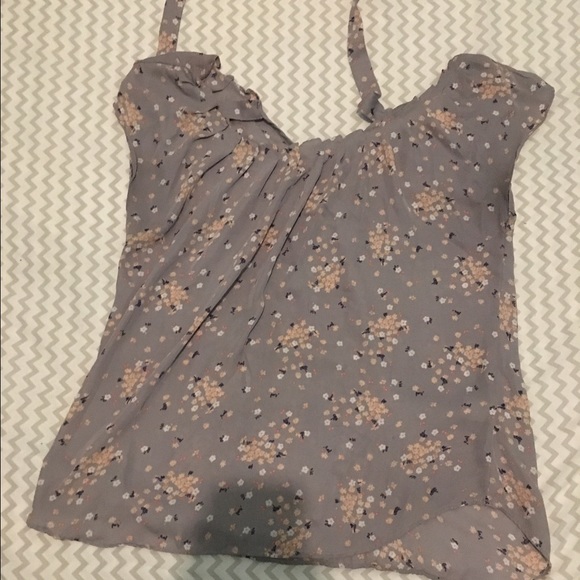 Lauren Conrad pleated top