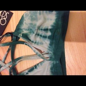 NWT chaser tye dye bralette size M
