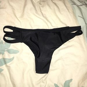 Black bikini bottoms