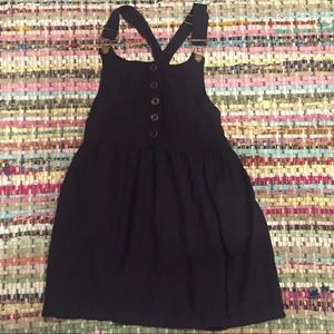 Urban Black Overall Dress