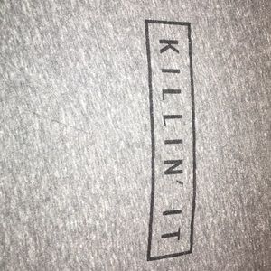Brandy Melville "killin' it" crop top