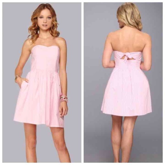 Seersucker Lilly Pulitzer dress