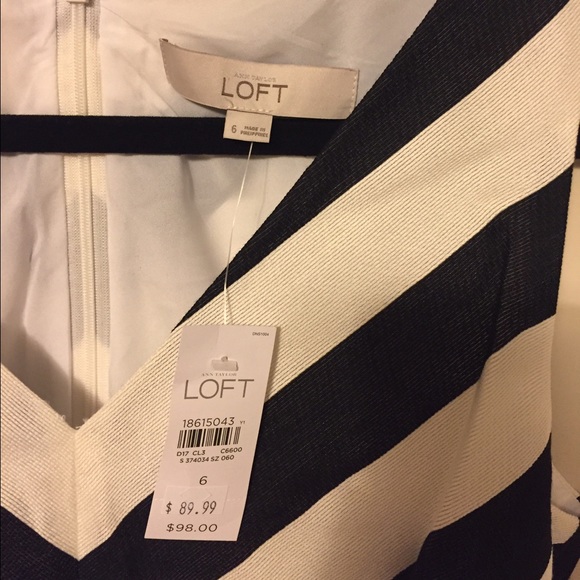 Loft chevron pattern dress - Picture 2 of 3
