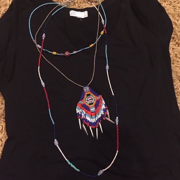 Beaded Indian necklace