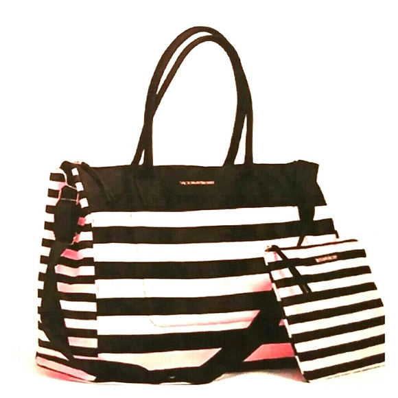 Victoria's Secret Handbags - 🌸HOST PICK🌸 NEW VS 2 pcs tote/cosmetics bag