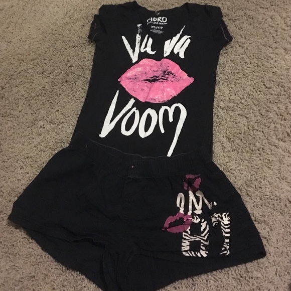 Top and bottom pajama set