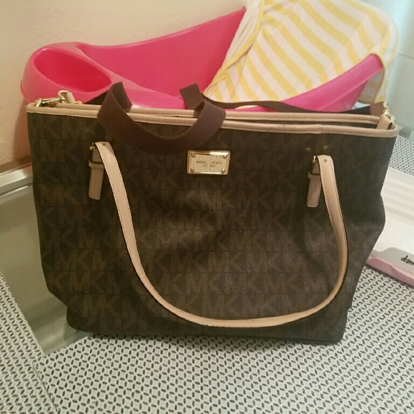 authentic mk diaper bag