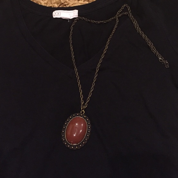 Oval necklace