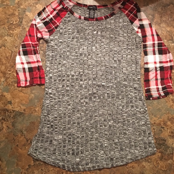 Plaid top