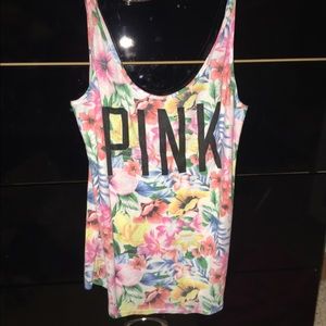 VS Pink Hawaiian tank