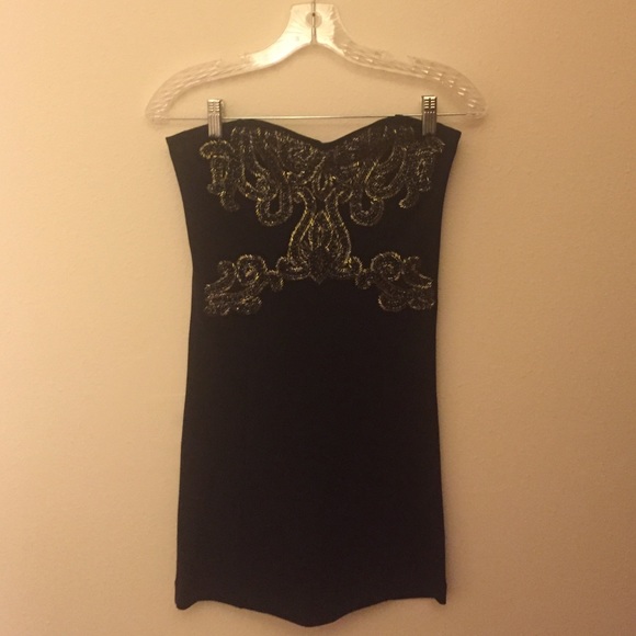 Free people embroidered tube dress - Picture 1 of 4