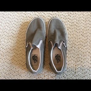 GREY VANS (barely worn!)