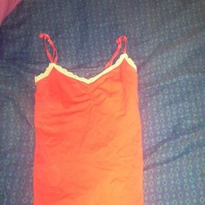 Victoria secret red tang top