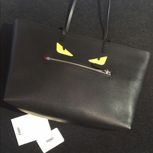 Fendi monster tote bag
