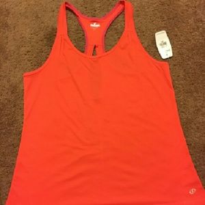 Hot Coral Spalding Active Top