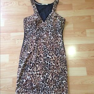 New Arden B animal print dress size S