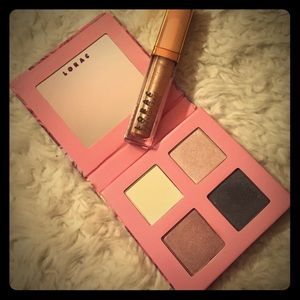 Lorac Eye Palette and Lipgloss